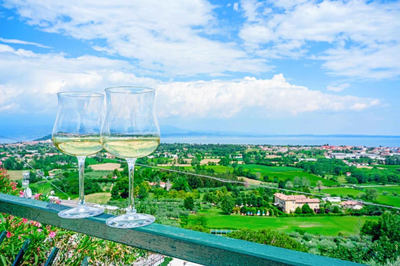 Piscina Panoramica - La Casa Volante Villa Сояно дел Лаго Екстериор снимка